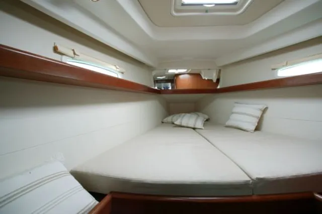 Cabin on Tosca, a Beneteau Oceanis 40 sailboat at Municipal Unit of Elefsina, Greece