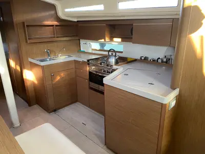 JEAN BART III, a Beneteau Oceanis 40.1 sailboat at La Favière, France