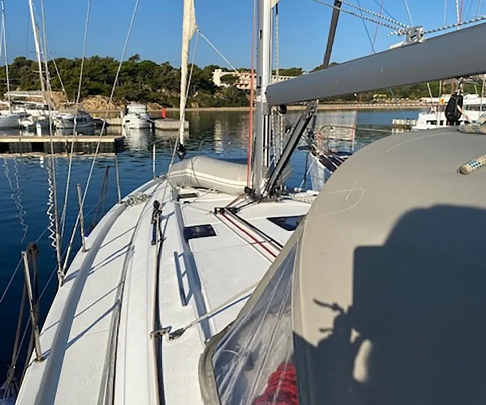 JEAN BART III, a Beneteau Oceanis 40.1 sailboat at La Favière, France