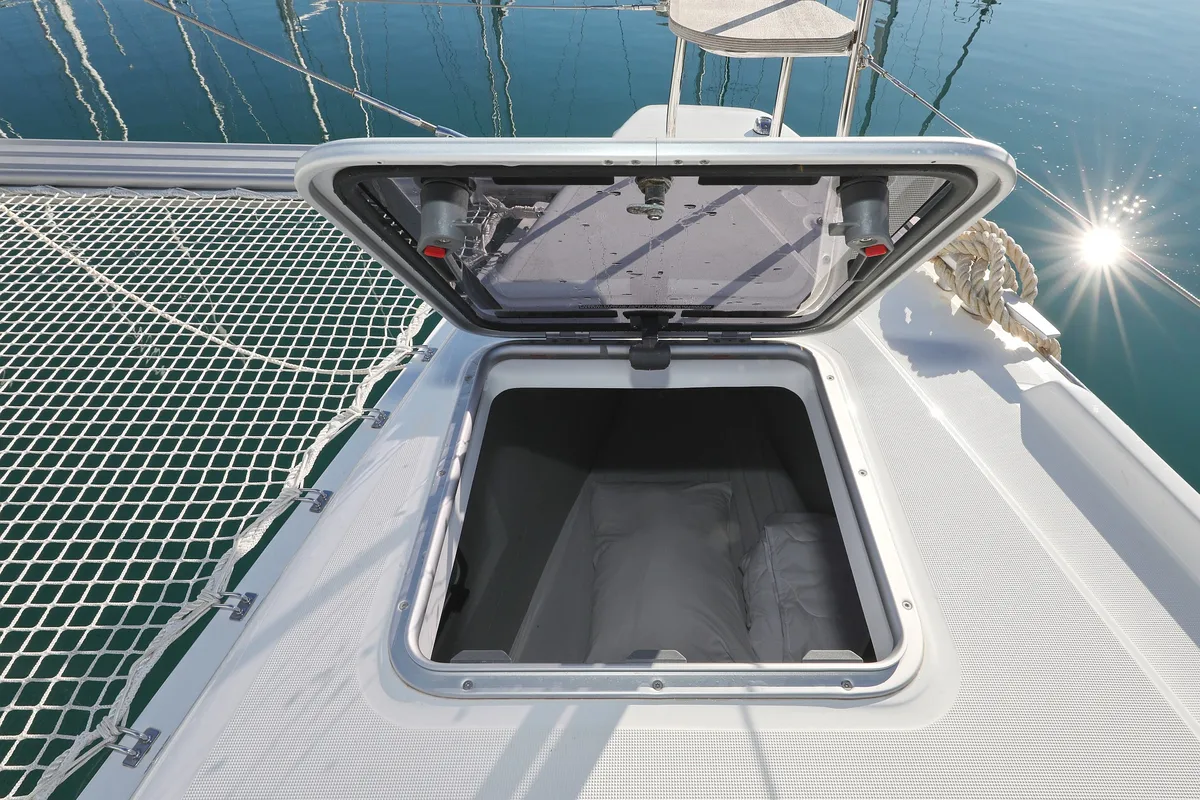 Equator, a Lagoon 42 catamaran at Općina Sukošan, Croatia