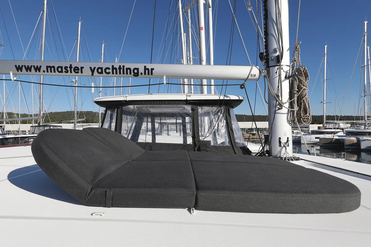 Equator, a Lagoon 42 catamaran at Općina Sukošan, Croatia