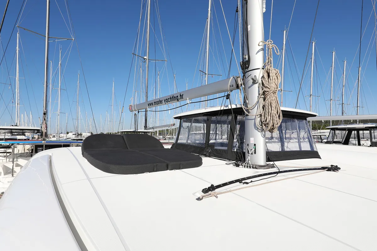 Equator, a Lagoon 42 catamaran at Općina Sukošan, Croatia