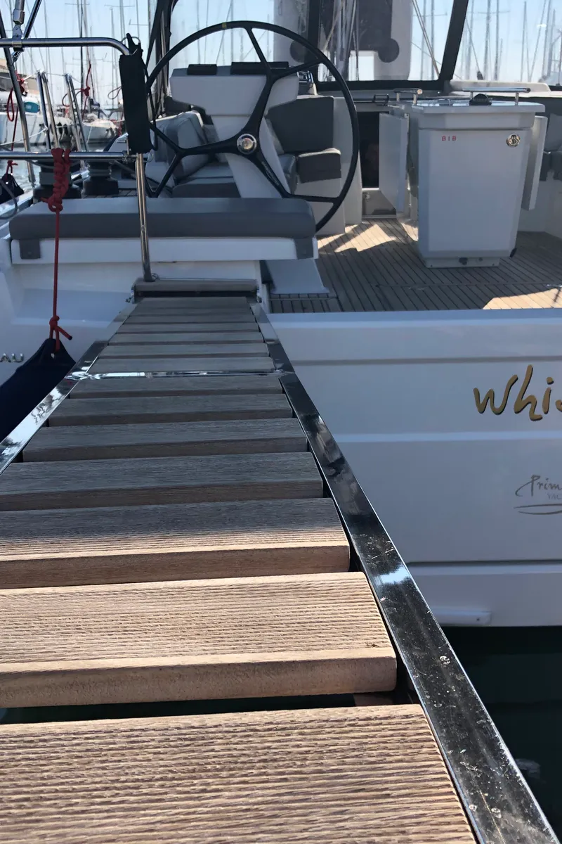 WHISPER, a Beneteau Oceanis 46.1 sailboat at Athens, Greece