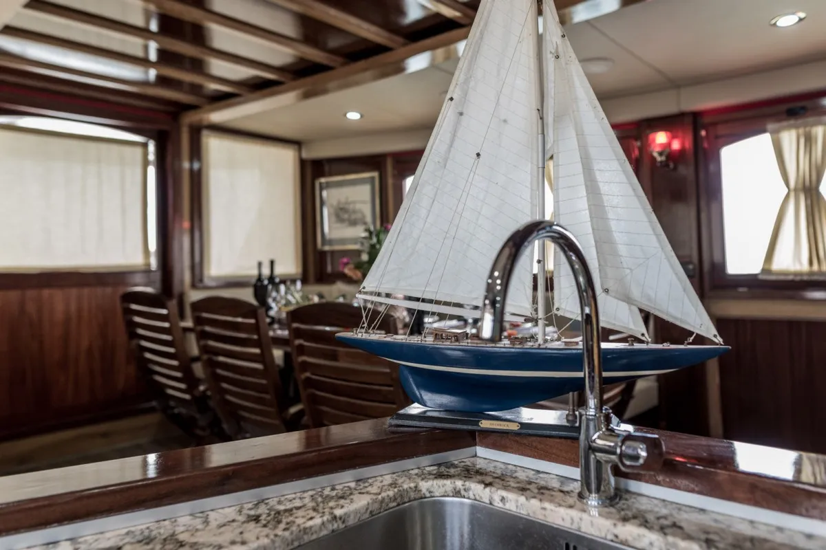 Galley of ADRIATIC BREEZE, a Custom Made Adriatic Breeze motor yacht at Split, Croatia