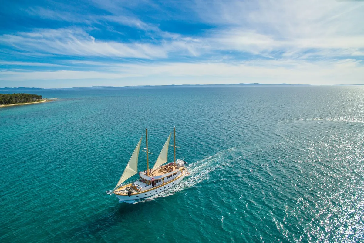 Exterior view of ADRIATIC BREEZE, a Custom Made Adriatic Breeze motor yacht at Split, Croatia
