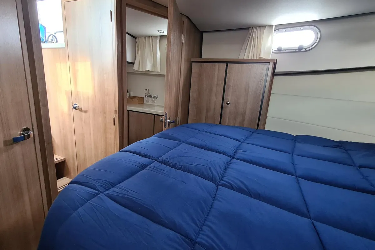 Idefix, a Linssen Grand Sturdy 35.0 AC motorboat at Molecaten Jachthaven Flevostrand, Netherlands