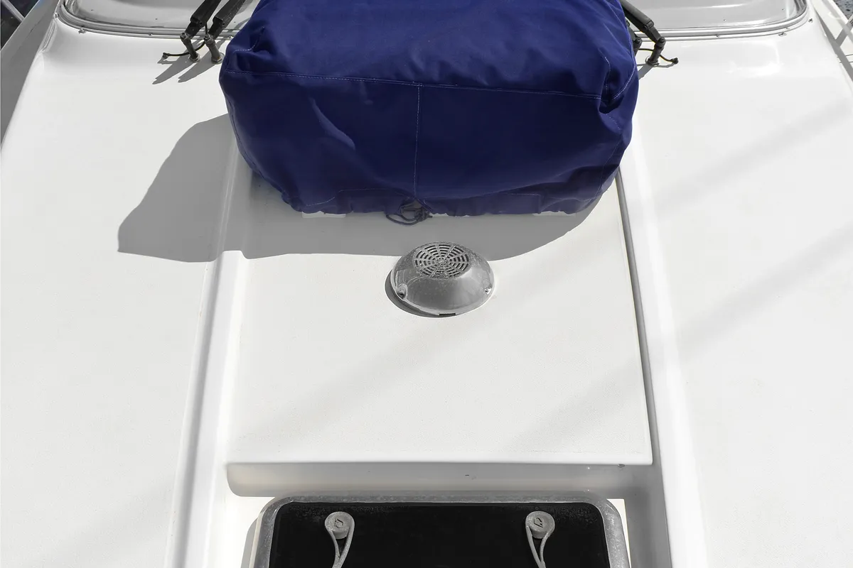 Nimbus 320 Coupe, a motorboat at Preveza, Greece