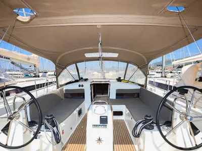 Susanna, a Jeanneau Sun Odyssey 440 sailboat at Grad Kaštela, Croatia