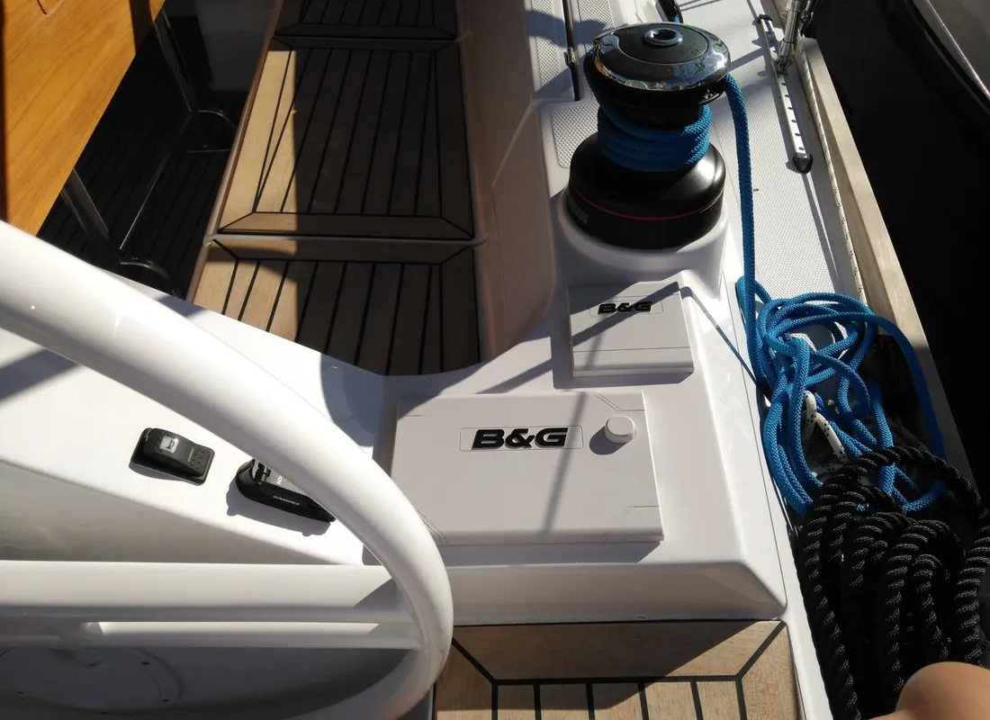 Sea Cloud 3, a Elan Impression 45.1 sailboat at Pula, Croatia