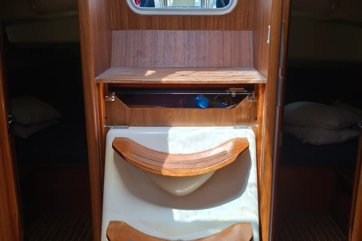 Spanaki II, a Jeanneau Sun Odyssey 45 sailboat at Athens, Greece