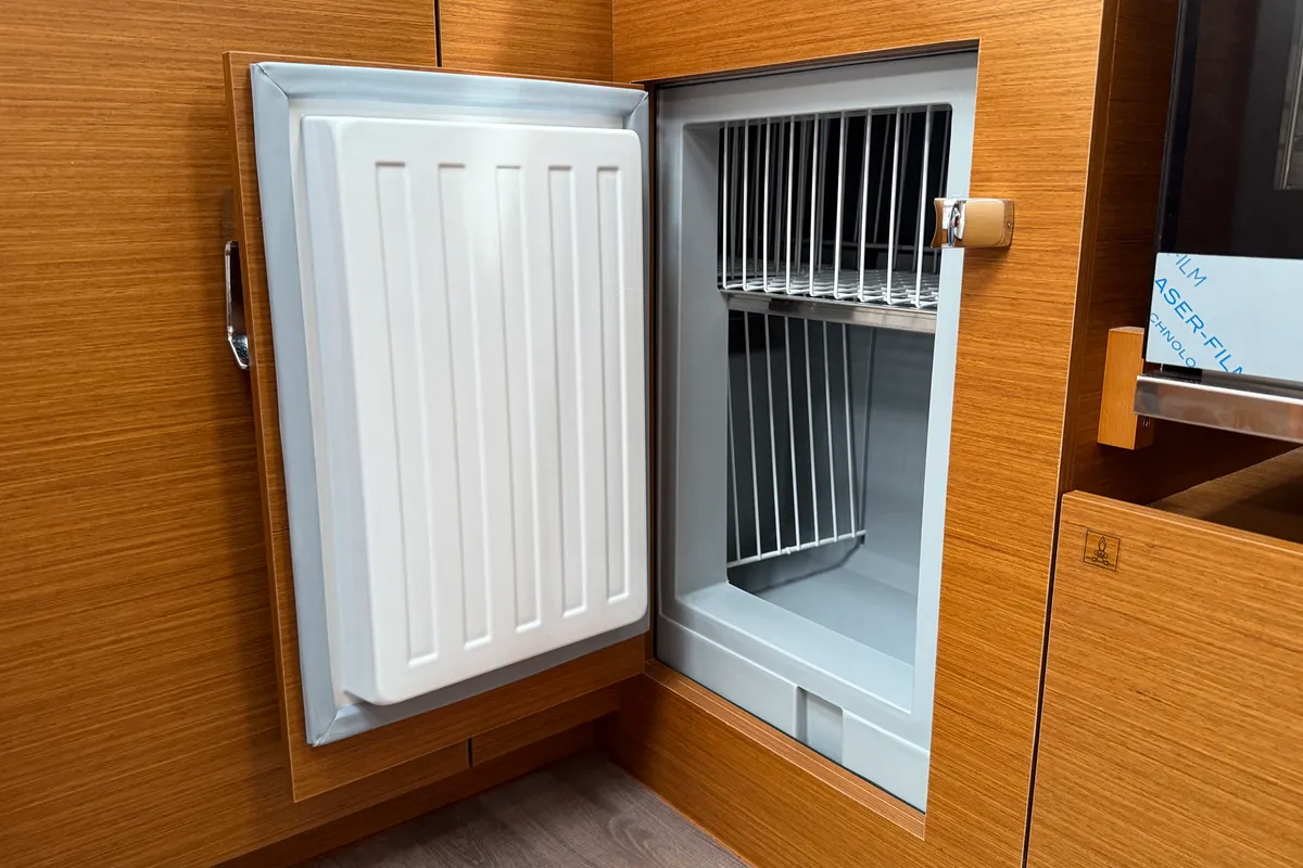Galley of Maral, a Jeanneau Sun Odyssey 410 sailboat at Punat, Croatia