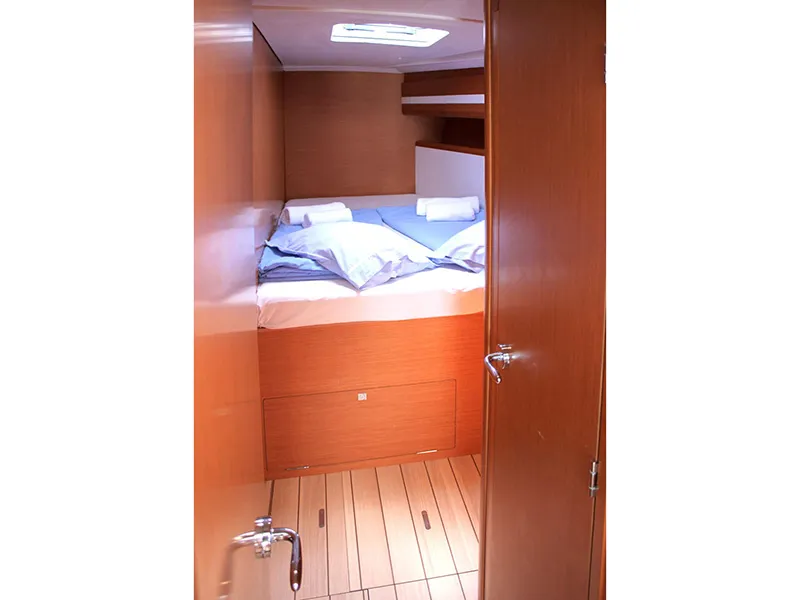 Cabin on Zeus, a Jeanneau 53 sailboat at Lavreotiki Municipal Unit, Greece