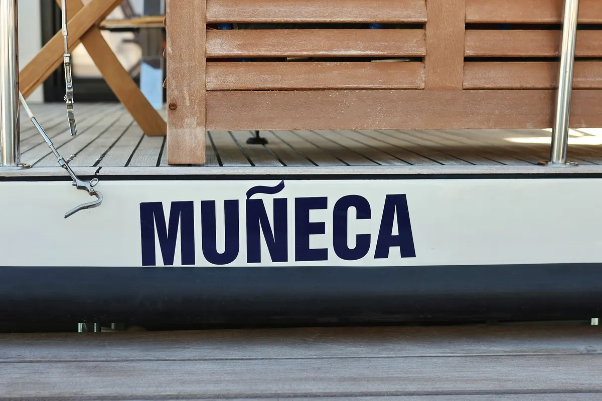 Muneca, a Cobra Yachts Futura 40 Grand Horizon motor yacht at Grad Vodice, Croatia
