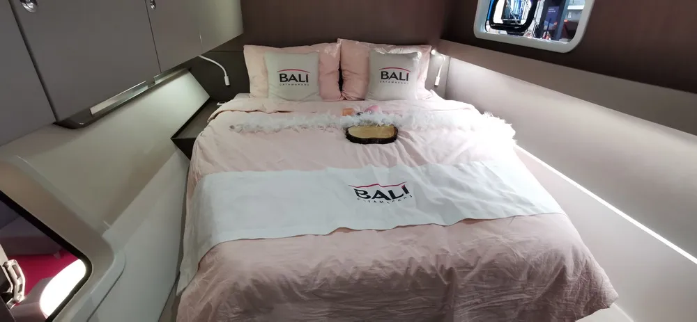 Cabin on Day Dream, a Bali Catspace catamaran at Grad Pula, Croatia