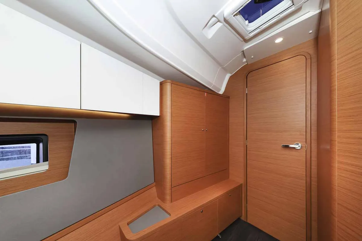 Cabin on Kaylani, a Dufour 41 sailboat at Jezera, Croatia