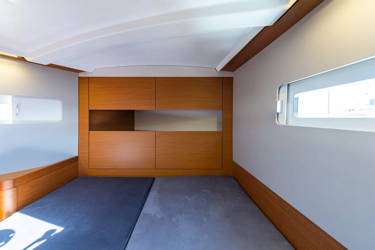 Cabin on Martha, a Jeanneau Sun Odyssey 410 sailboat at Municipal Unit of Lefkada, Greece