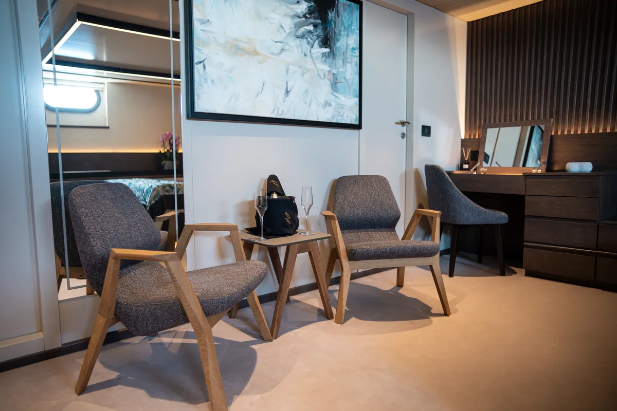 Cabin on Anima Maris, a Gulet Luxury Sailing Yacht sailboat at Split, Croatia