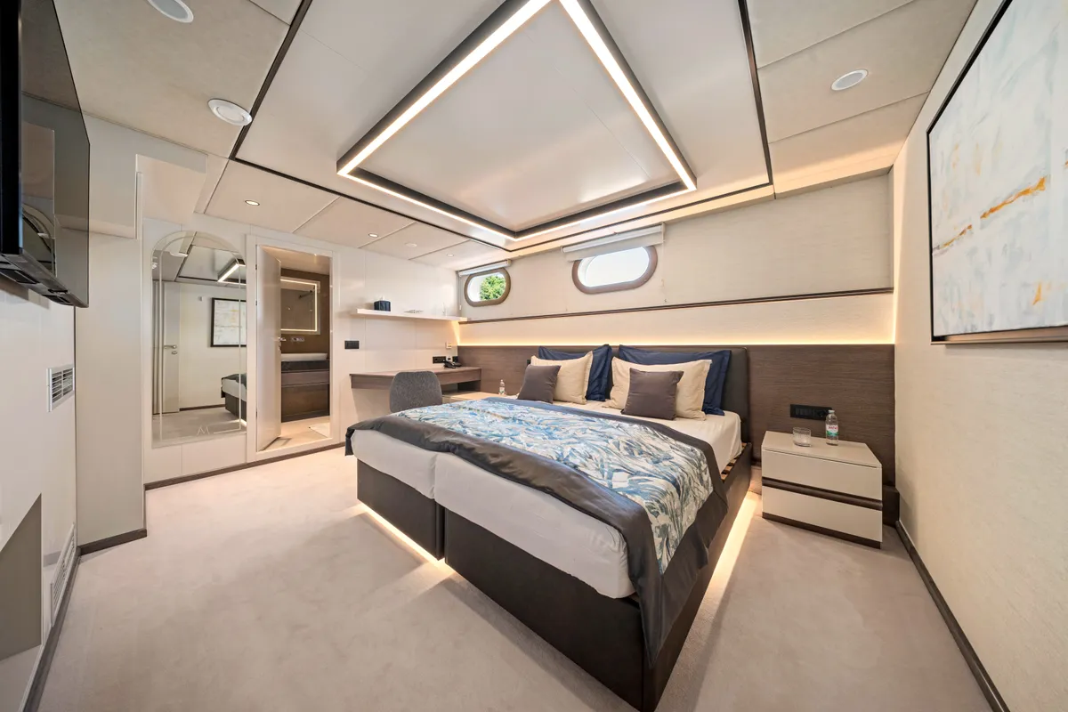 Cabin on Anima Maris, a Gulet Luxury Sailing Yacht sailboat at Split, Croatia