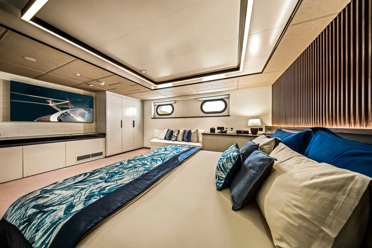 Cabin on Anima Maris, a Gulet Luxury Sailing Yacht sailboat at Split, Croatia
