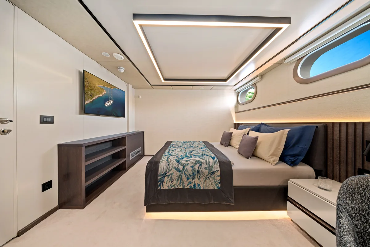 Cabin on Anima Maris, a Gulet Luxury Sailing Yacht sailboat at Split, Croatia