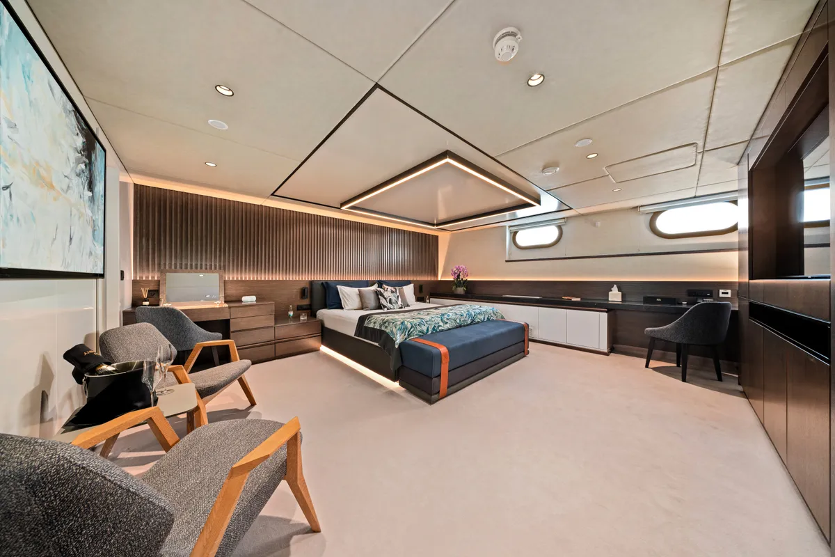 Cabin on Anima Maris, a Gulet Luxury Sailing Yacht sailboat at Split, Croatia