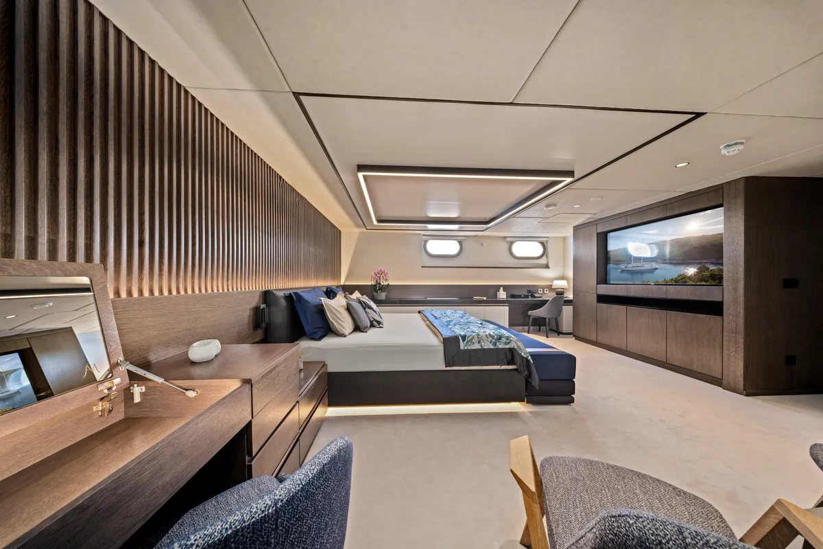 Cabin on Anima Maris, a Gulet Luxury Sailing Yacht sailboat at Split, Croatia