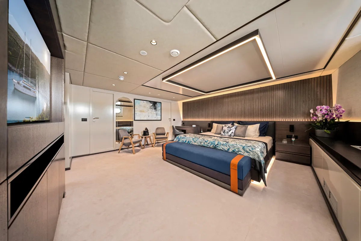 Cabin on Anima Maris, a Gulet Luxury Sailing Yacht sailboat at Split, Croatia