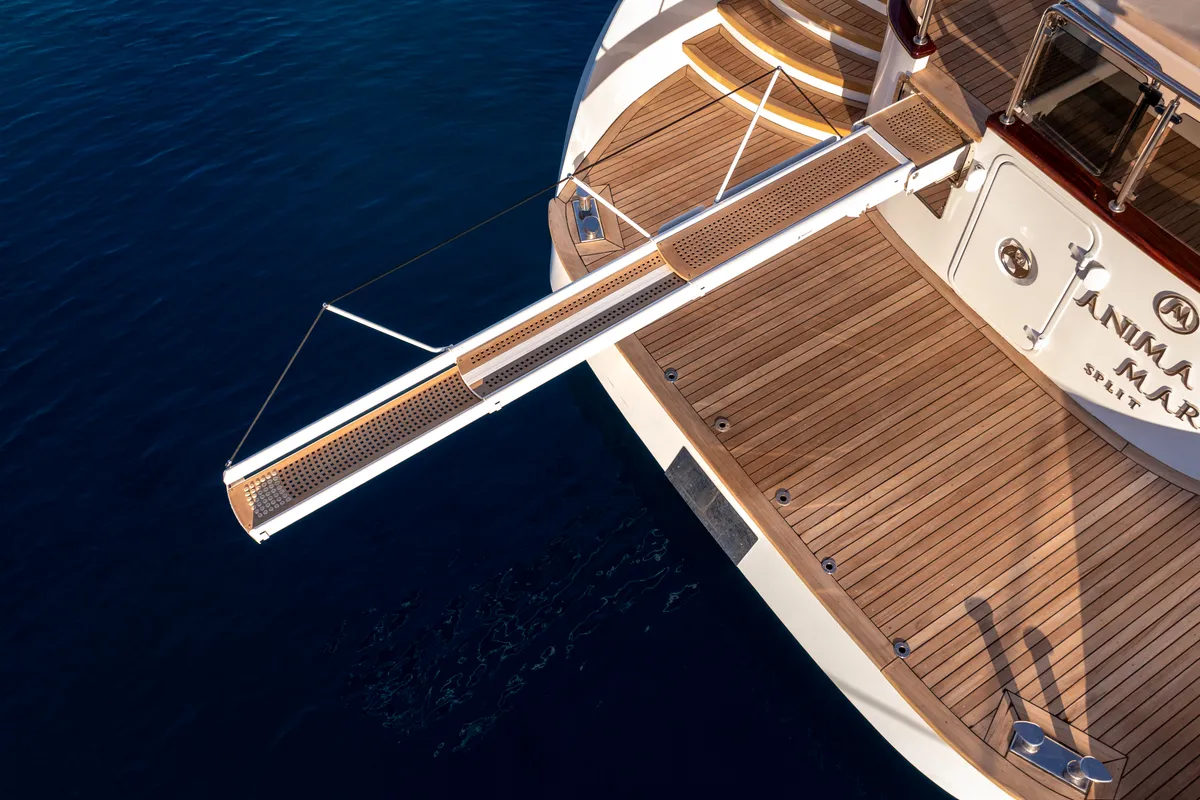 Anima Maris, a Gulet Luxury Sailing Yacht sailboat at Split, Croatia