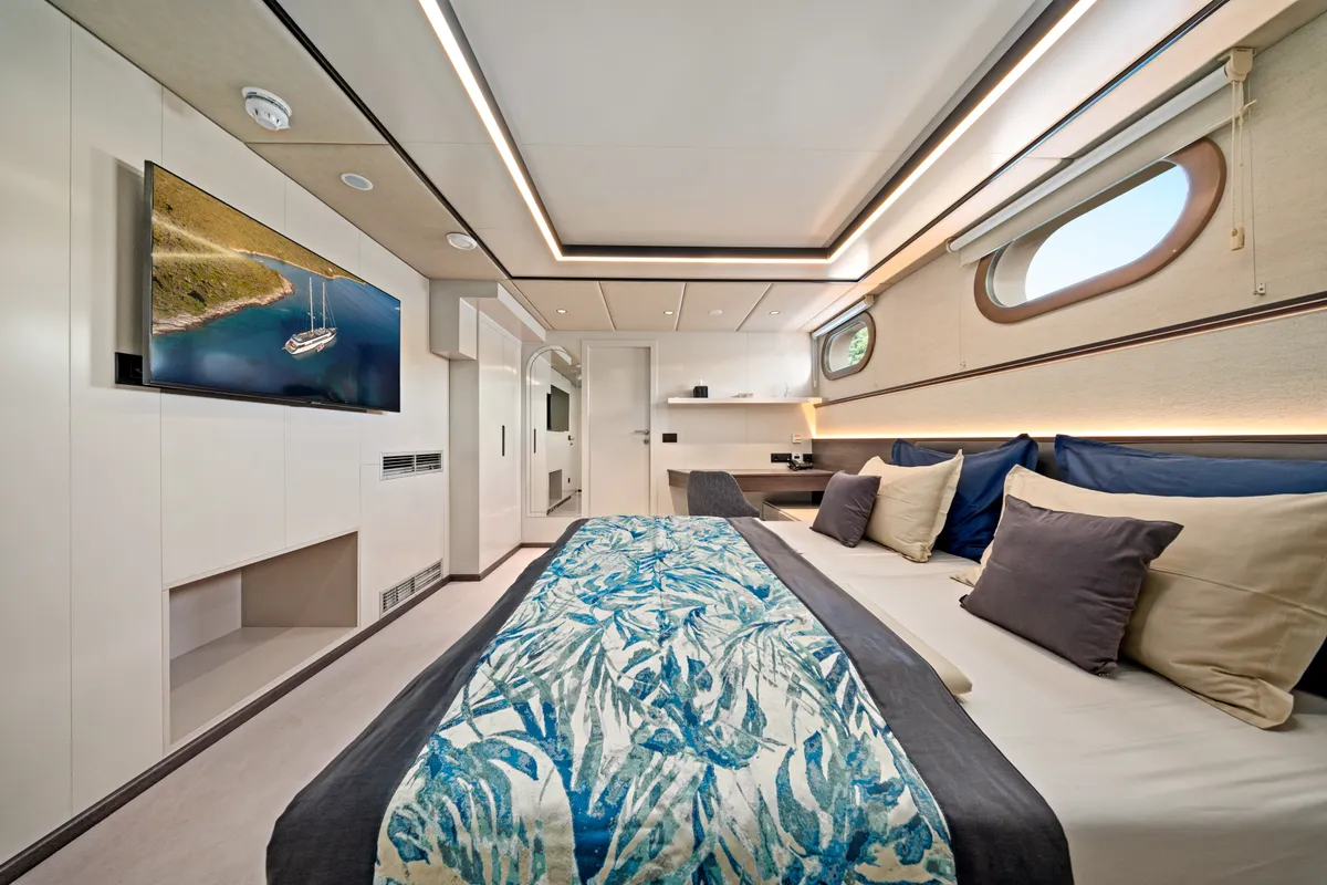 Cabin on Anima Maris, a Gulet Luxury Sailing Yacht sailboat at Split, Croatia