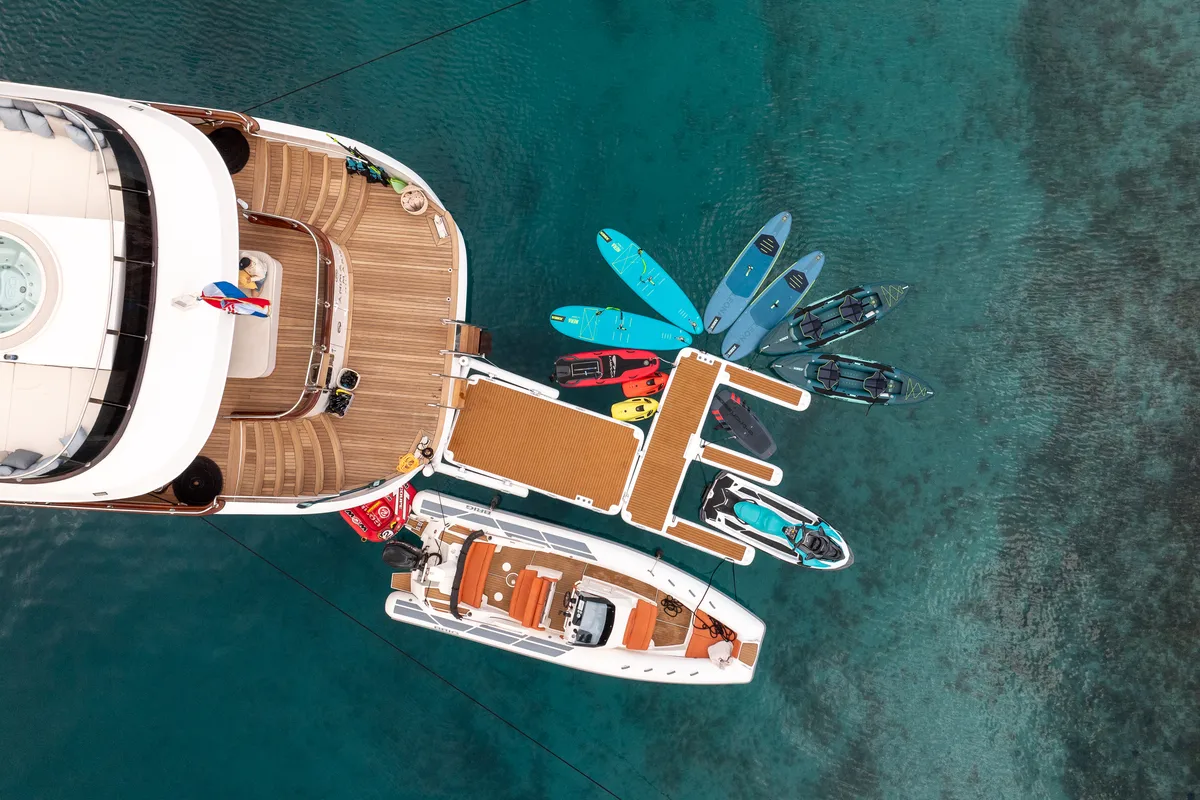 Anima Maris, a Gulet Luxury Sailing Yacht sailboat at Split, Croatia
