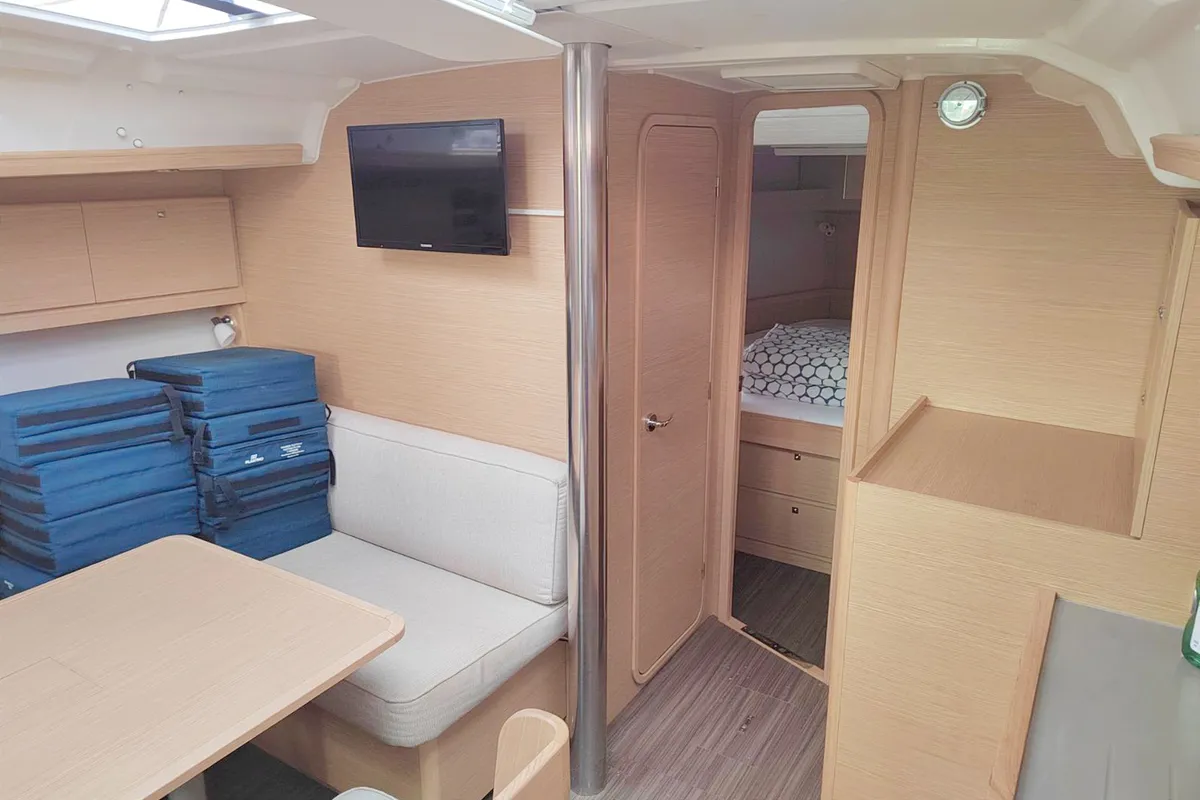 Galley of Whisky, a Dufour 430 sailboat at Grad Pula, Croatia
