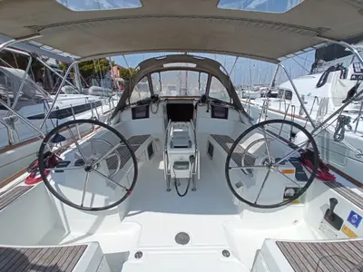 FEARLESS, a Jeanneau Sun Odyssey 379 sailboat at Municipal Unit of Lefkada, Greece