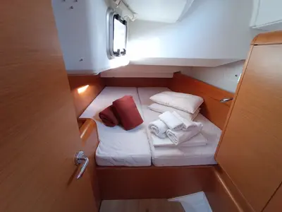 FEARLESS, a Jeanneau Sun Odyssey 379 sailboat at Municipal Unit of Lefkada, Greece