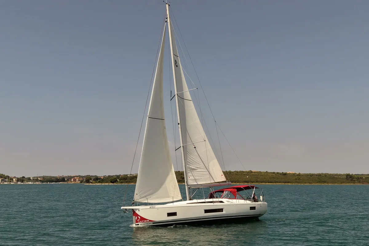 Nemo, a Beneteau Oceanis 46.1 sailboat at Općina Medulin, Croatia