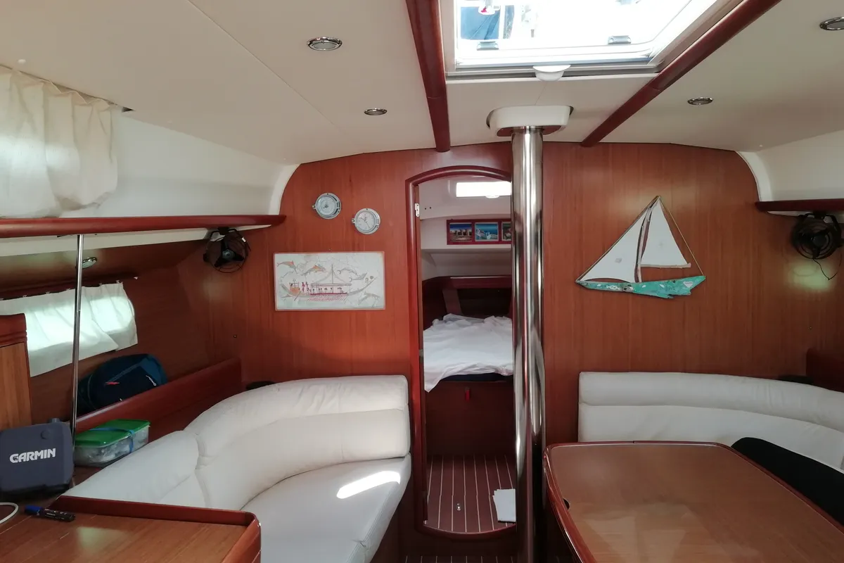 Sea Obsession, a Jeanneau Sun Odyssey 42i sailboat at Municipal Unit of Ellomenos, Greece