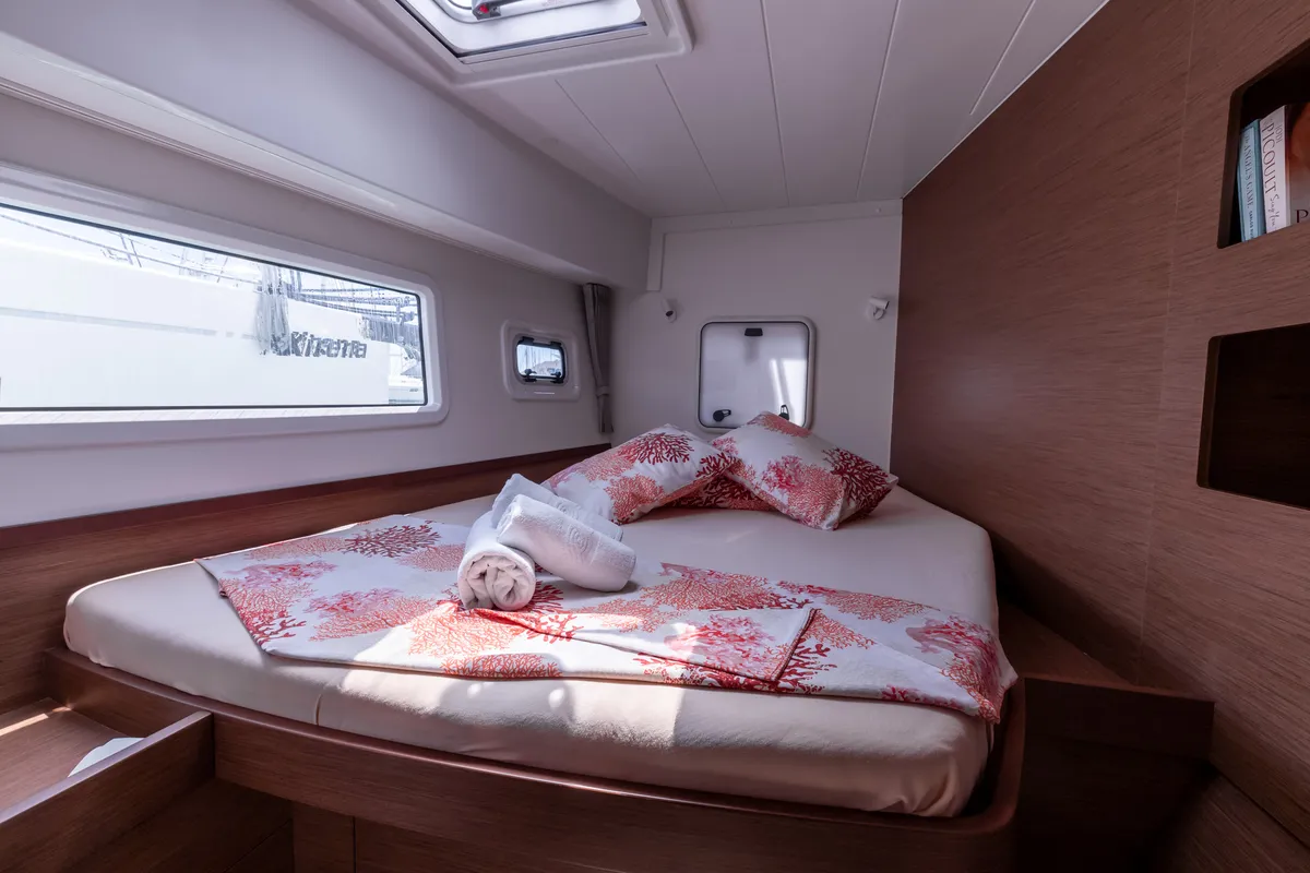 Cabin on HAPPY KEY, a Lagoon 42 catamaran at Općina Rogoznica, Croatia