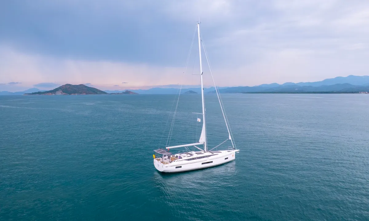 Kybele, a Bavaria C46 sailboat at Fethiye, Turkey