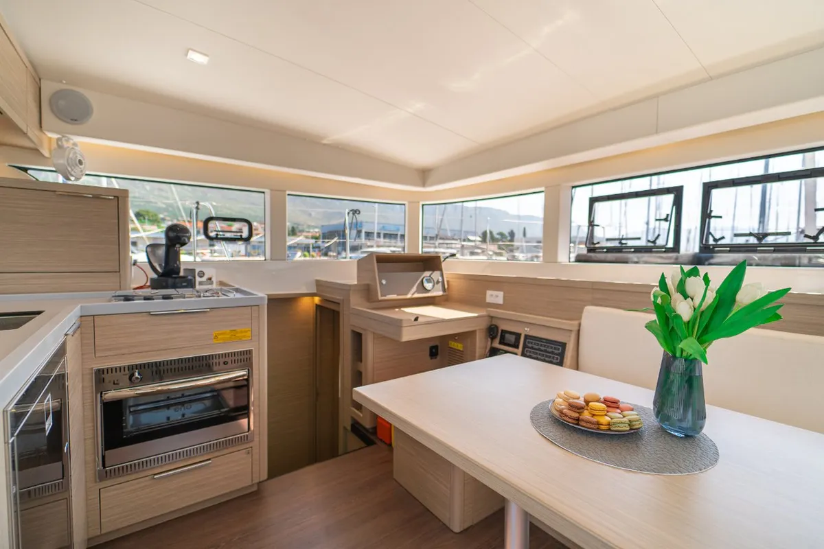 Cabin on Sweet Lota, a Lagoon 40 catamaran at Grad Kaštela, Croatia
