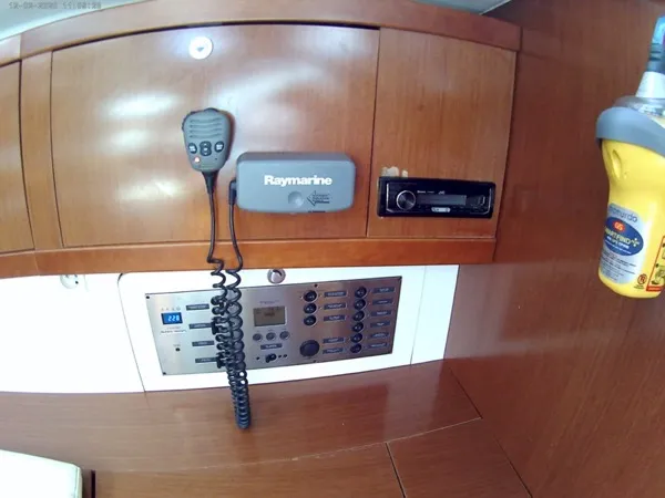 Shedir, a Beneteau Oceanis 46 sailboat at Olbia, Italy