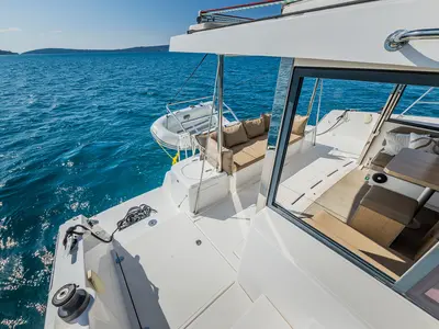 Kanalu, a Bali 4.1 catamaran at Grad Kaštela, Croatia