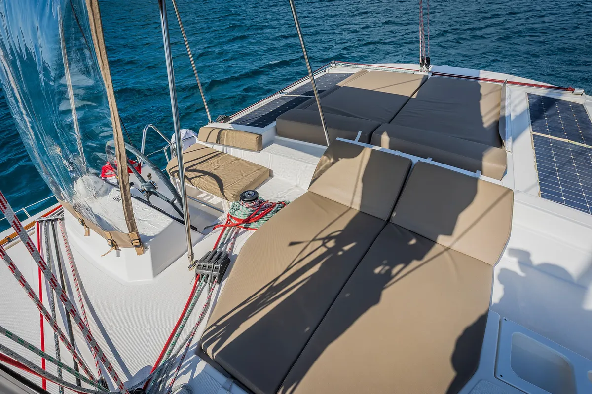 Kanalu, a Bali 4.1 catamaran at Grad Kaštela, Croatia