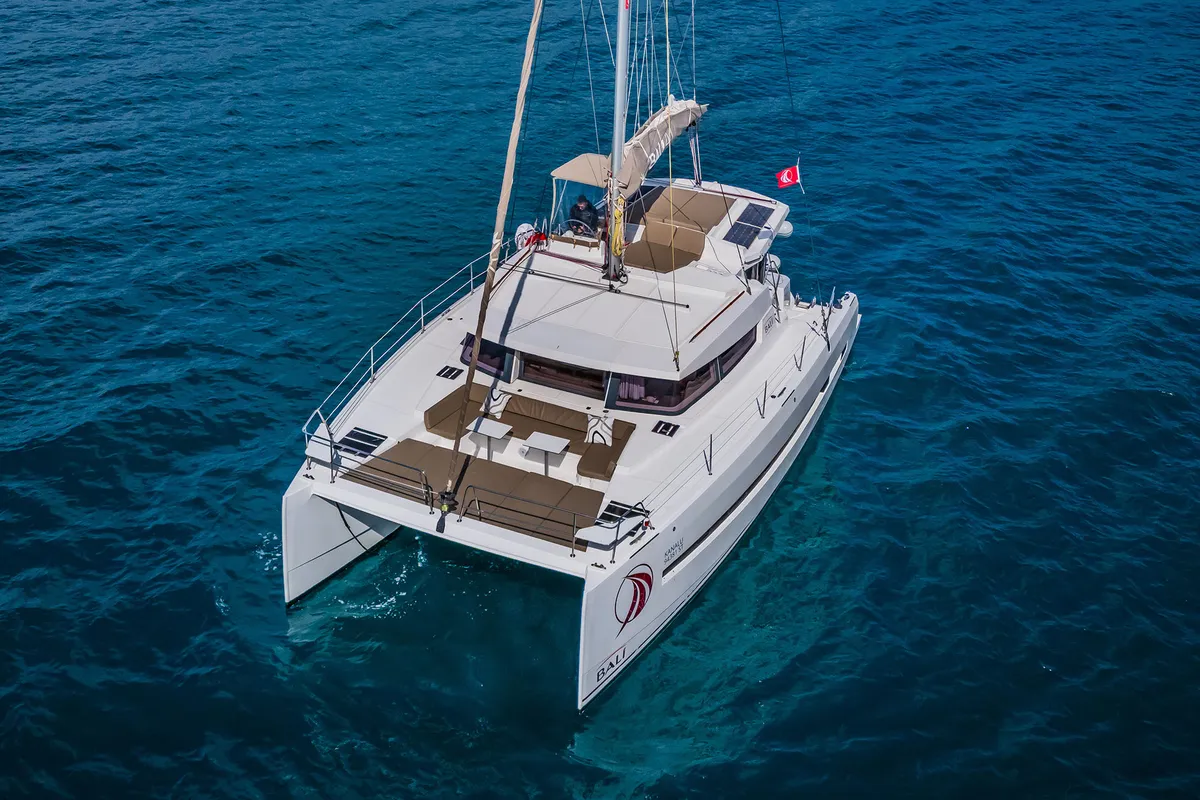 Kanalu, a Bali 4.1 catamaran at Grad Kaštela, Croatia