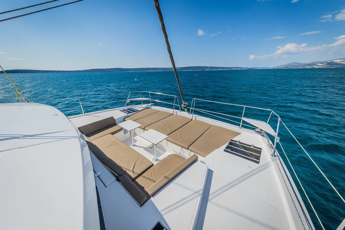 Kanalu, a Bali 4.1 catamaran at Grad Kaštela, Croatia