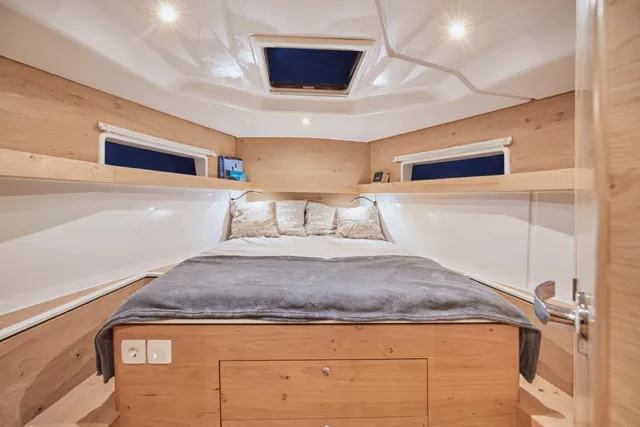 Cabin on Skyline, a Elan Impression 43 sailboat at Slano, Croatia