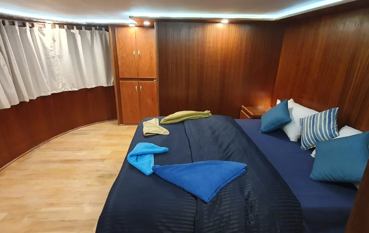 Cabin on Heaven Saphir, a Gulet Luxury Motor Yacht motor yacht at Hurghada, Egypt