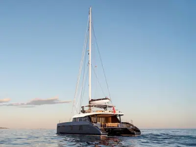 Adara Next, a Sunreef 60 catamaran at Athens, Greece