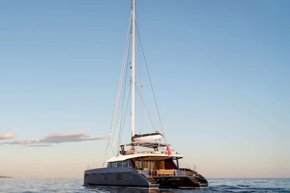 Adara Next, a Sunreef 60 catamaran at Athens, Greece