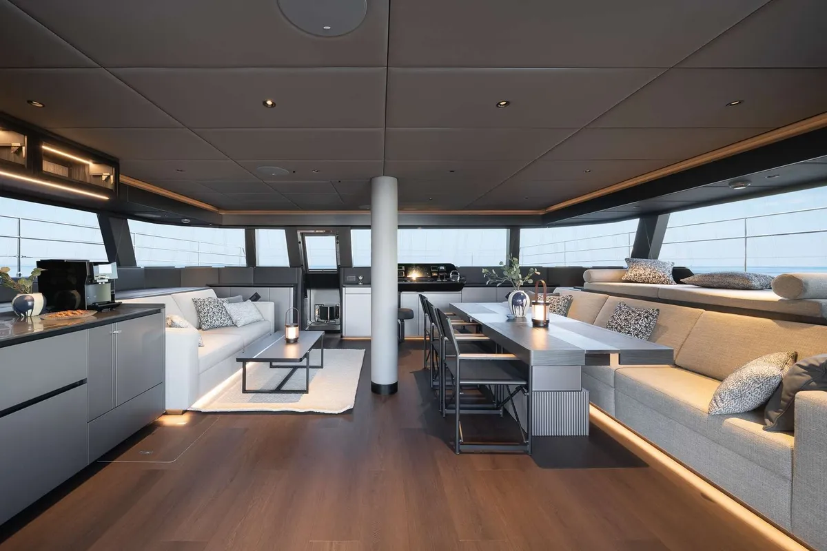 Adara Next, a Sunreef 60 catamaran at Athens, Greece