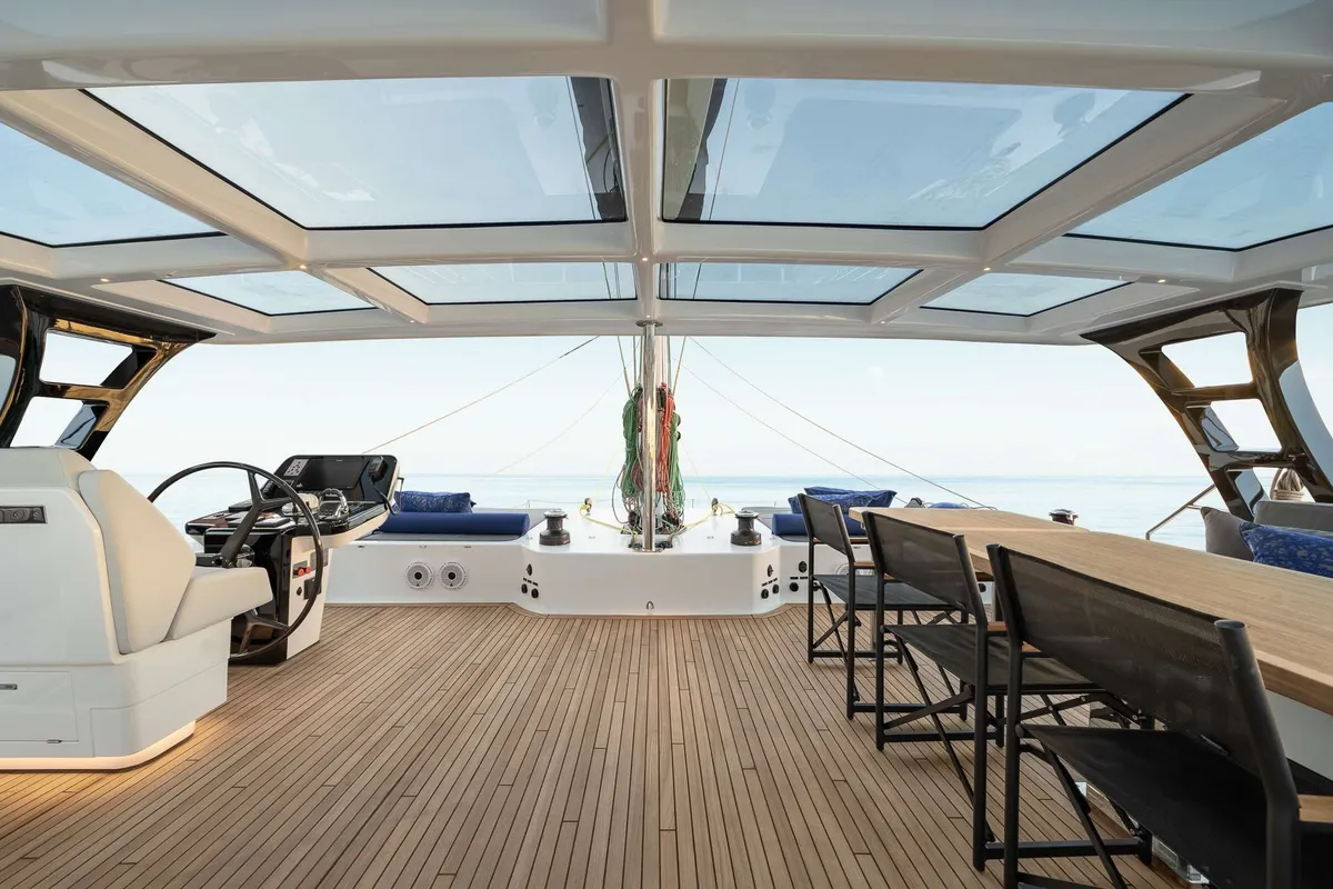 Adara Next, a Sunreef 60 catamaran at Athens, Greece