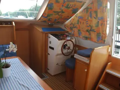 Galley of Tarpon 37 DP, a motorboat at Mittersheim, France